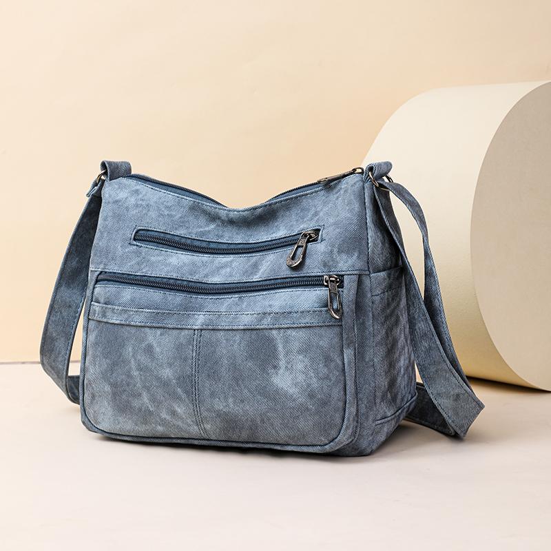 Женская сумка через плечо в стиле ретро — фото 17