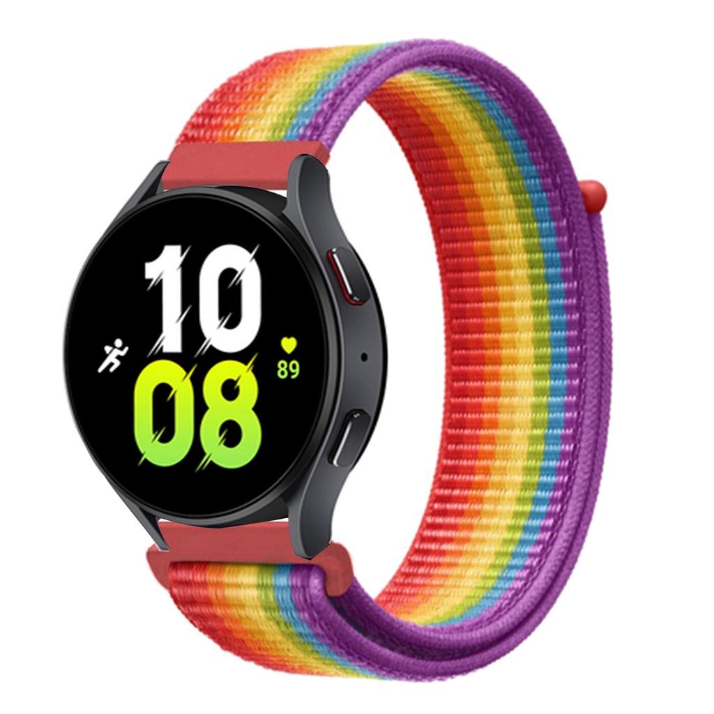 20mm Nylon Loop Strap For Samsung Galaxy Watch 7 FE 6 5 4 40mm 44mm 5Pro Watchband Belt Replacement Band