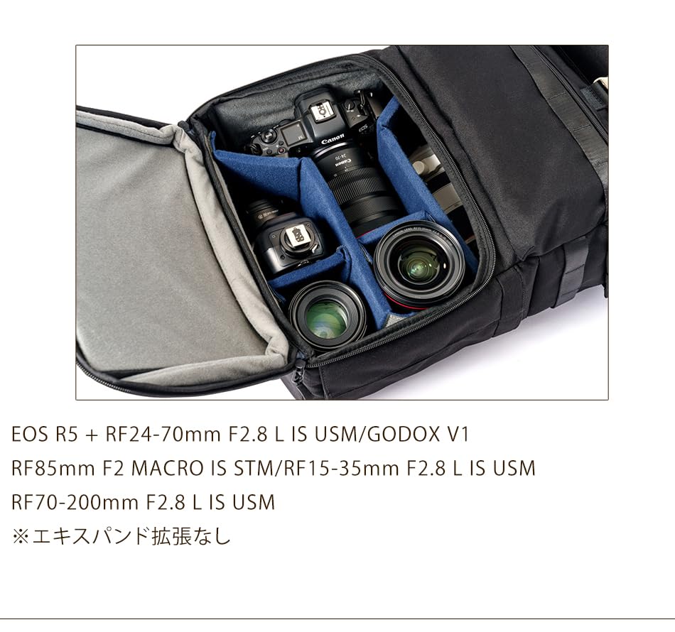 [Endurance] Endurance Camera Bag Neo Neo Large Capacity 2 Air Chamber Camera Rucksack Backpack Bh-51