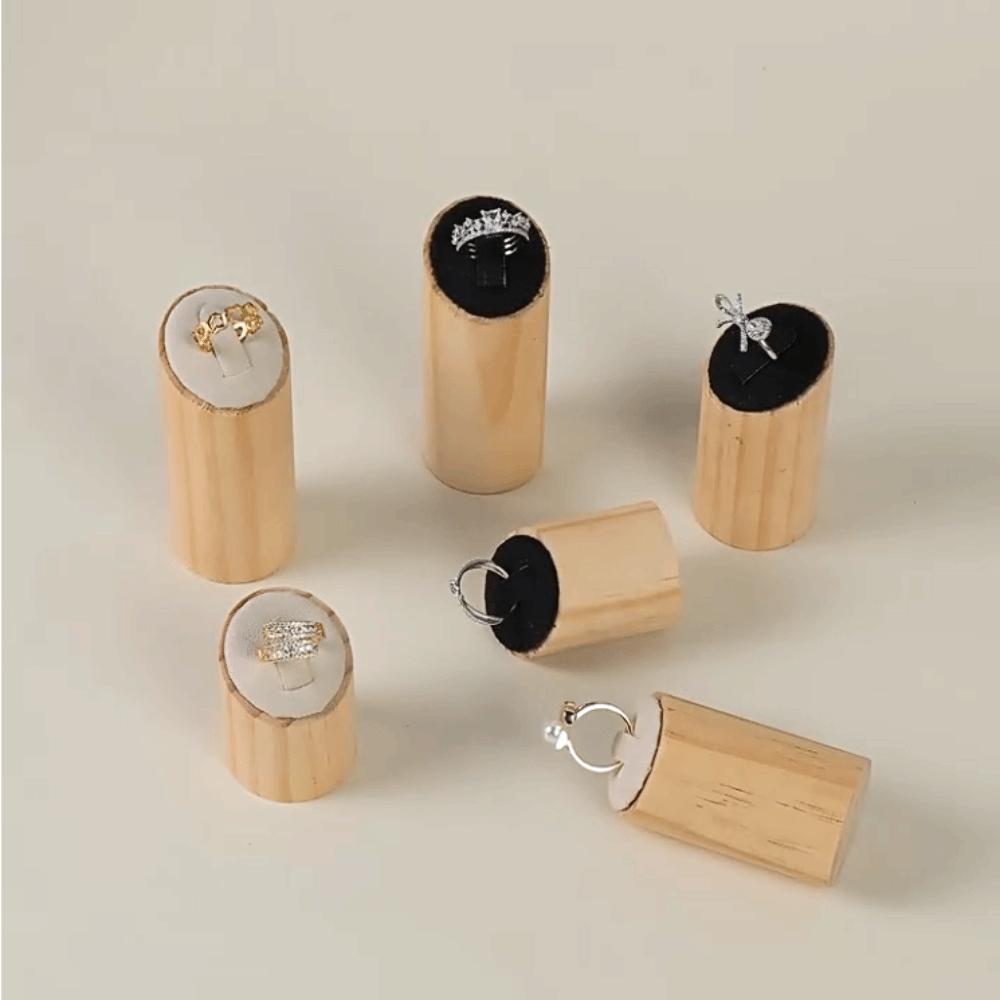 3Pcs/set Premium Desktop Storage Rack Elegant Ring Holder Ring Jewelry Display Rack  Display Props