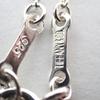 [Used] TIFFANY/Tiffany 925 Open Teardrop Pendant/Necklace/j88-4