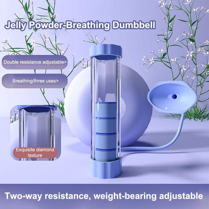 1 Készlet Légzőgyakorlat Készülék Hasiizom Erősítő Mélylégzés Súlyzó Férfiak Nők Felnőttek Tüdőkapacitás Fejlesztő Készülék