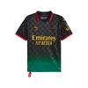 Puma X AC MILAN X Off WhiteTM AC Beige Azul SS25 Camiseta de Fútbol Edición Fan para Hombre Negro Verde Energía 783001-01