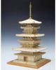 Woody Joe 1/75 Yakushiji Temple East Pagoda Wooden Model Assembly Kit (Building)