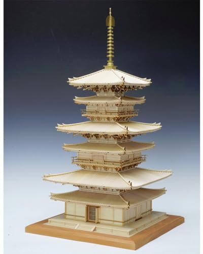 Woody Joe 1/75 Yakushiji Temple East Pagoda Wooden Model Assembly Kit (Building)