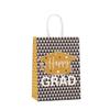 6/12Pcs Graduation Season Kraft Paper Gift Tote Packaging Bags Candy Snack Storage Pouch Graduation Party Favors