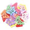 20-40Pcs/Lot Mix Colorful Metal Hairgrip Girls Snap Hair Clips For Children Baby Hair Accessories Women Barrettes Clip Pins