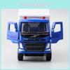 Container Alloy Simulation Transport Vehicle Model Toy With Double Doors