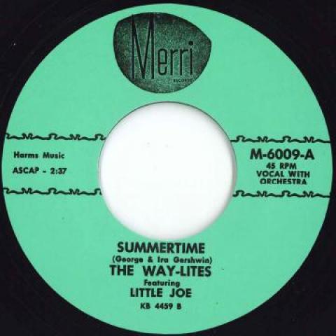 

7inch Record WAY LITES - Summertime / School Song M6009 Merri 1964 UK Blues