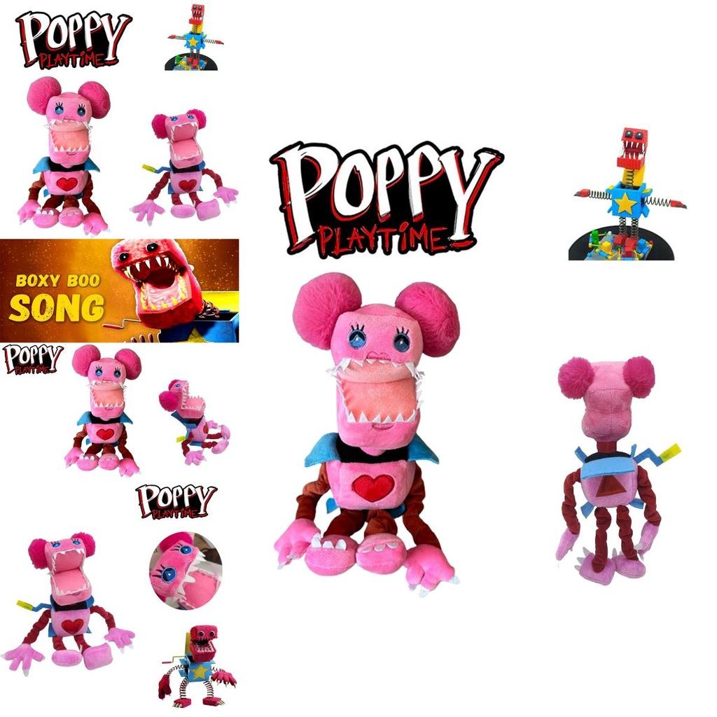 Poppy Playtime 3 Boxy Boo Plush Toy Soft Stuffed Animal Doll Kid Birthday Gift