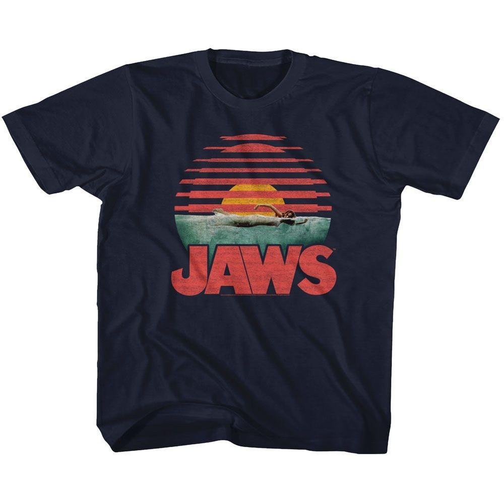 Kids Jaws Sliced Movie Shirt XL