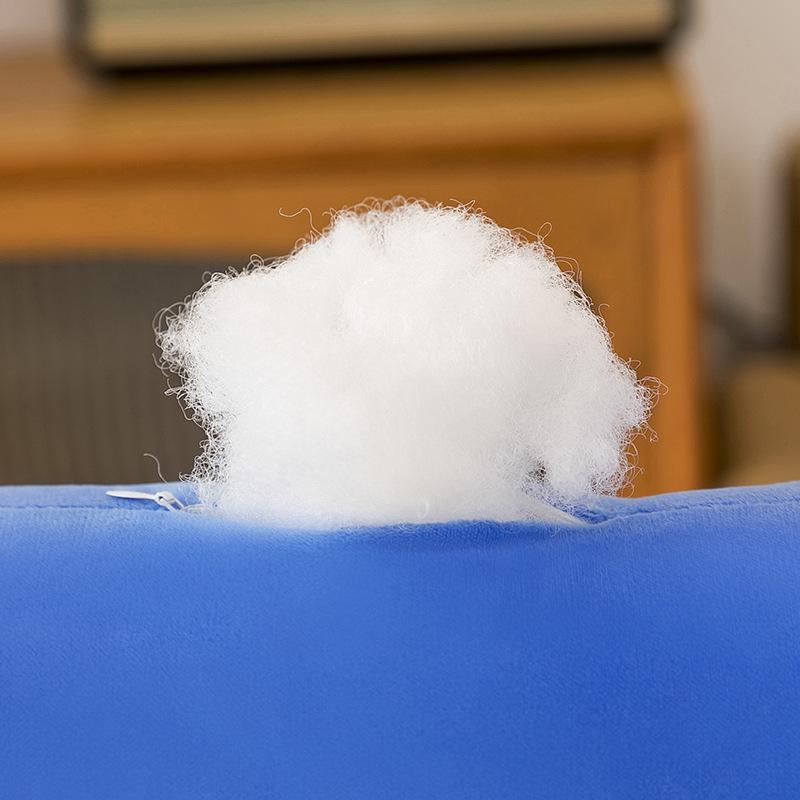 Creative cow fork throw pillow for boys, special cushion for sleeping legs, queen bed ornament, birthday gift.