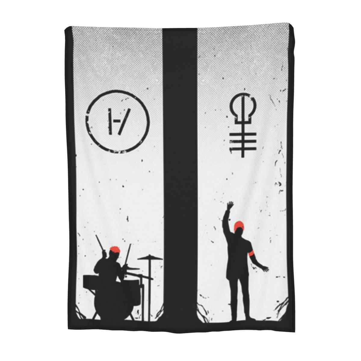 

T-Twenty One P-Pilots Blanket Fleece Sofa Throw Blanket Multi-function Throw Blankets for Bedroom Office Throws Bedspread Quilt 30x40in