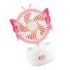 Handheld   Fan Kids Small Portable USB Rechargeable Desktop Silent Cooling Fan