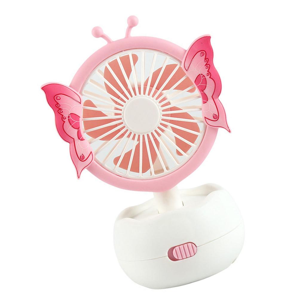Handheld   Fan Kids Small Portable USB Rechargeable Desktop Silent Cooling Fan