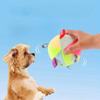 Resistente Peluche a Forma di Pallone da Calcio per Cani con Cinghie - Perfetto per l'Addestramento e il Gioco Interattivo per Cani di Taglia Piccola e Media