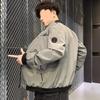 Men's Jackets Korean Style Casual Trendy Stand-up Collar Handsome Jackets Loose Tops New Versatile Baseball