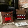 Cartoon D-Domo kun Cute cushion cover Home Office Convenient Nordic Simplicity Hit With Zipper Cushion Cover