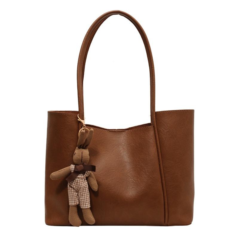 

Simple underarm large-capacity bag women s autumn and winter 2025 new fashion commuter shoulder bag popular retro tote bag