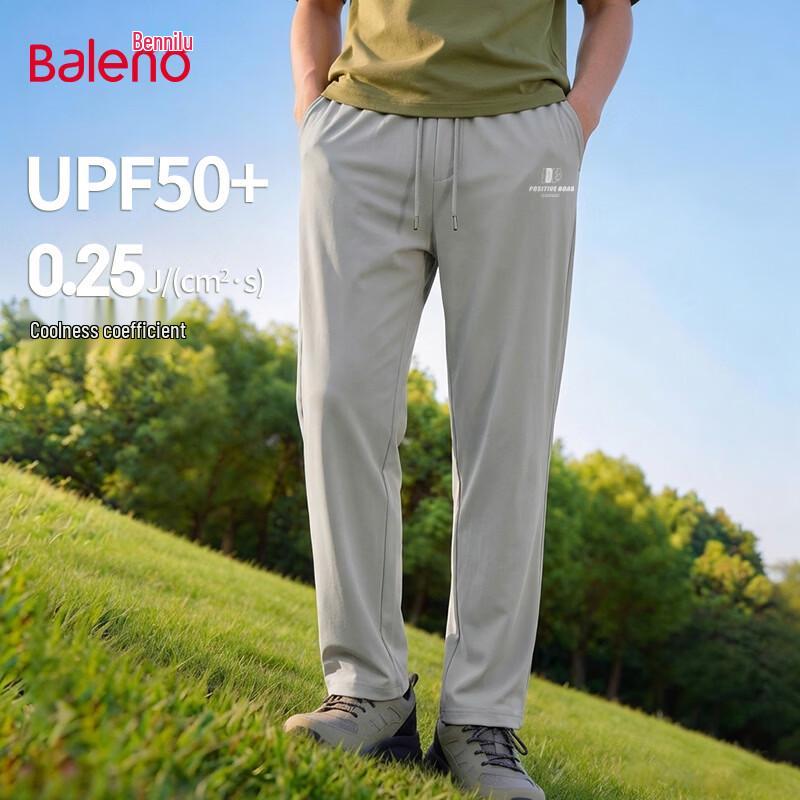 Baleno Men s Summer Loose Straight-Leg Casual Pants XL