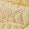 Cotton Quilted Non-Slip Leaf Sofa Cushion for All Seasons