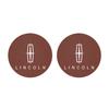 2Pcs Car Coaster Suede Mat Water Cup Anti-slip Pad Auto Interior For Lincoln Z Navigator Town-car Aviator MKZ Continental m1