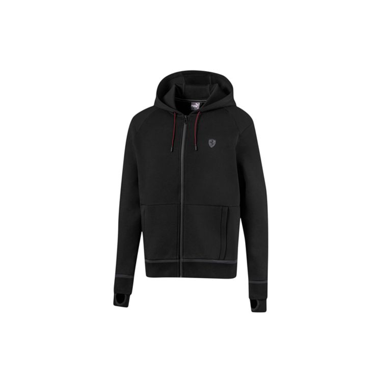 

Puma Ferrari Racing Series однотонная мужская куртка с капюшоном верхняя одежда черный 596119-01 M