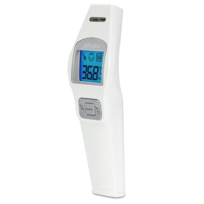 Alecto BC-37 - Forehead Thermometer, Infrared, White