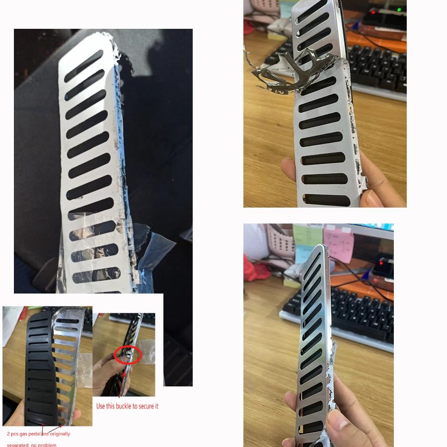 Car Accessories Footrest Gas Brake Pedal Clutch Pedal for Skoda Octavia A5 Yeti Superb for Seat Altea Leon Toledo