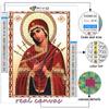 Diamond Painting Religion Embroidery Cross Stitch Rhinestone Home Decor