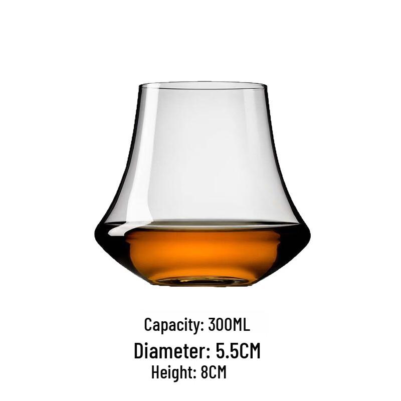 MDNG Handblown Crystal Whiskey & Cognac Nosing Glasses - Set of 2