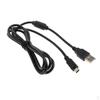 6-футовый USB-кабель для зарядки и зарядки для PS3, черный