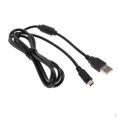 6ft USB Charging Charger Cable For PS3 Black