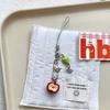 3D Fruit Phone Charms Pendant Cute Kawaii Y2K Love Handmade Bead Ins Korea Keychain Cases For iPhone 13 Schoolbag CCD Camera