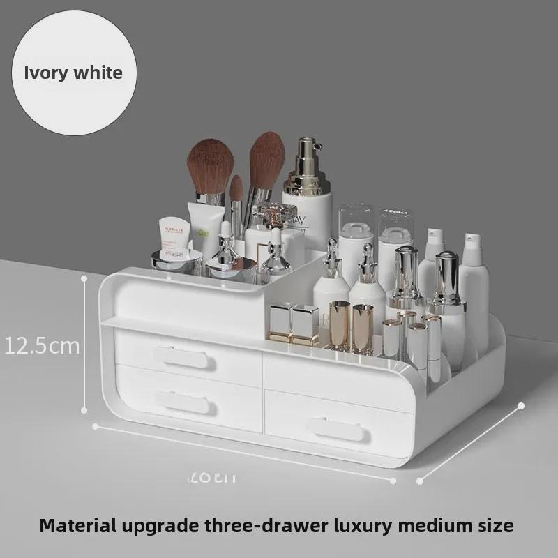 Riyuexingchen Drawer-Style Cosmetic Organizer for Desktop and Skincare Storage