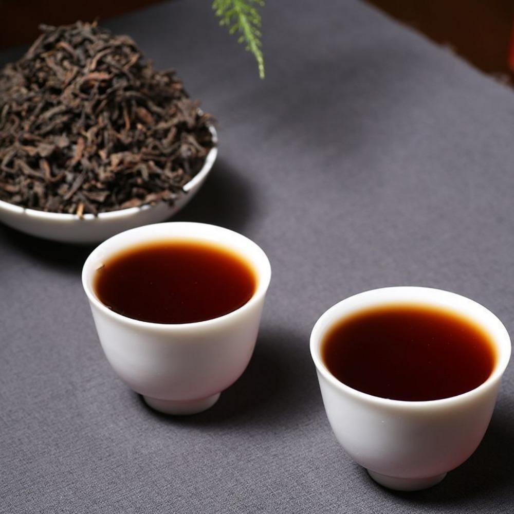 Pure Aroma Ripe Pu'er Tea Loose Leaf Menghai Premium Aged 5 Years  Puerh Tea