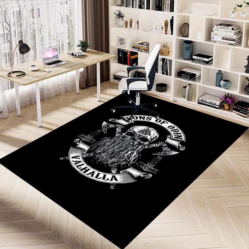 1pc Sons of Odin Valhalla Carpet, Office Rug Outdoor Mat Home Decor Area Carpet Festival