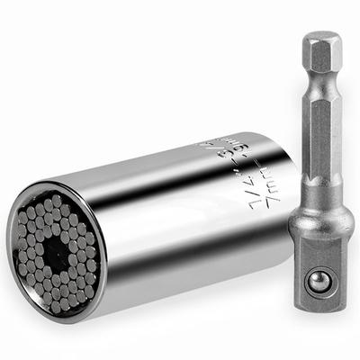 Univerzální momentový klíč 7-19 mm nástrčná hlava s multifunkční univerzální objímkou pro precizní práci