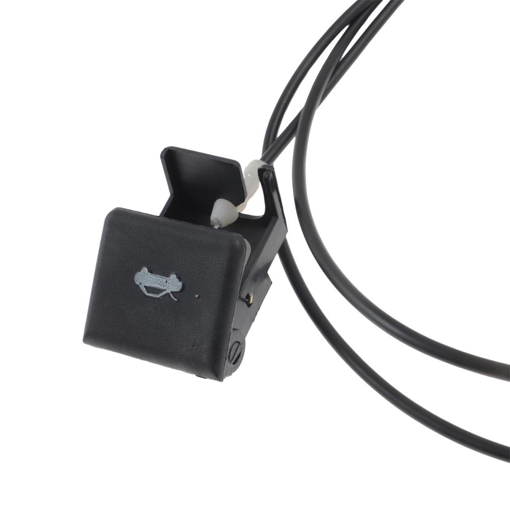 Bonnet Hood Release Cable Wire Black Fit for 2004-2009 Mazda 3 BP4K-56-720C
