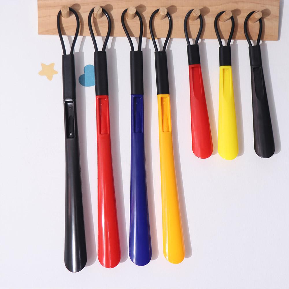 Flexible Shoe Horn Long Handle Shoe Puller Shoe Accessorie Shoes Lifter Lazy Person