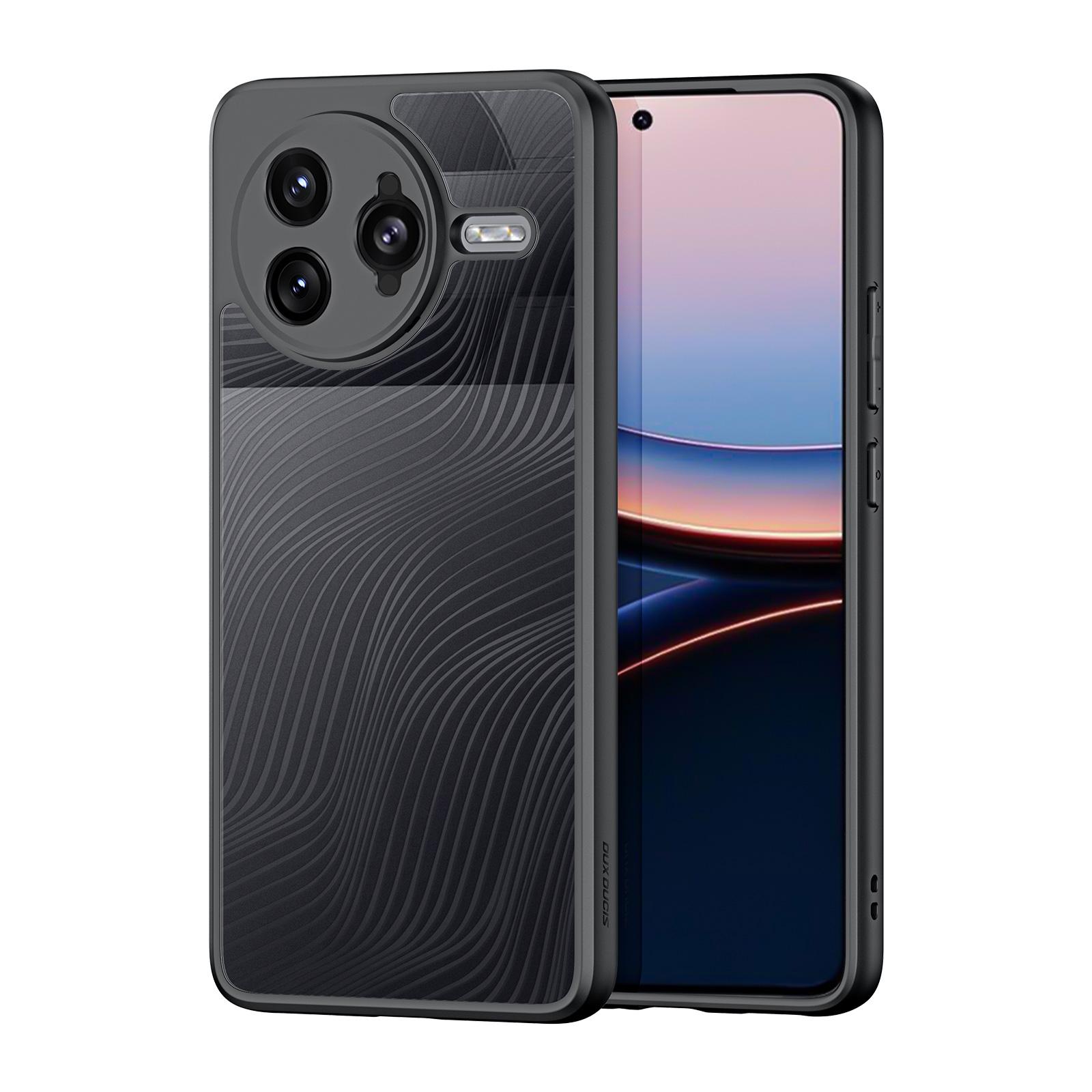 

For Xiaomi Poco F7 Ultra 5G/Xiaomi Redmi K80 Pro 5G Case DUX DUCIS Aimo Series TPU+PC Matte Drop-proof Phone Cover (REACH Certification) Black