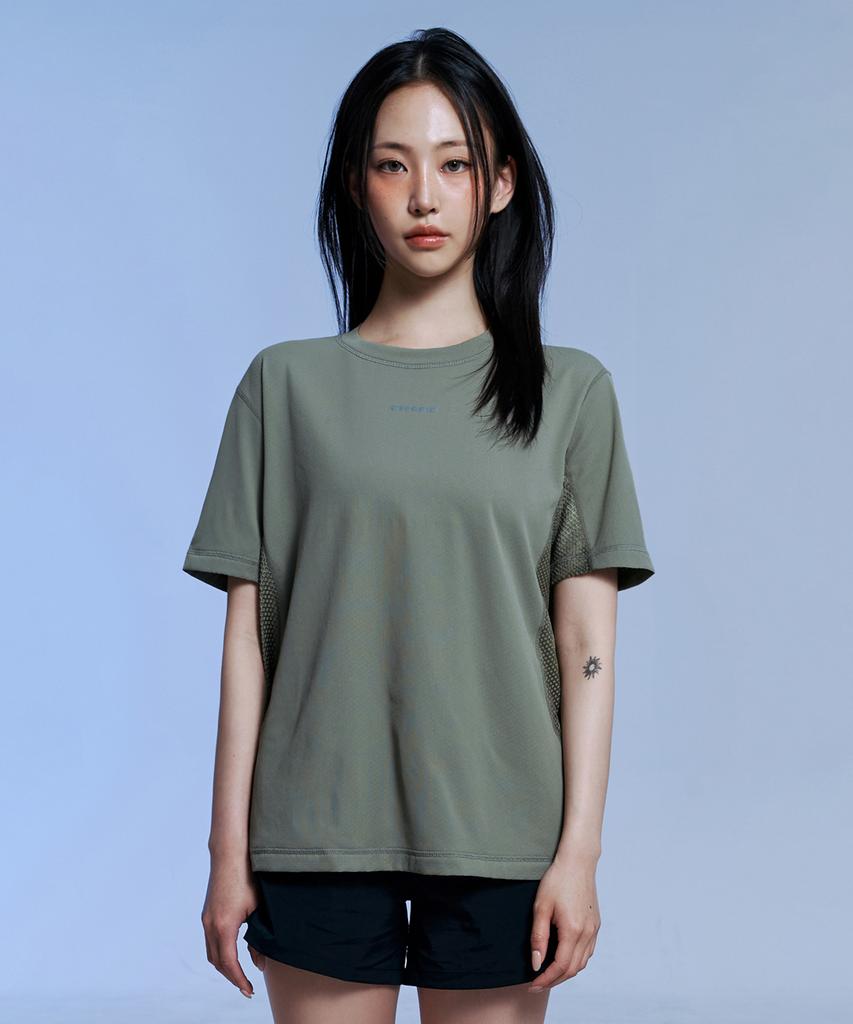 OFFGRID Ventra Octa Short Sleeve T-Shirt - Khaki