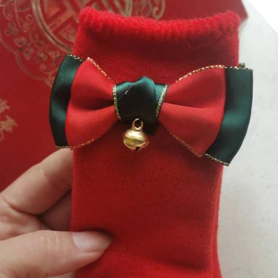 Christmas Infant Non-Slip Cotton Socks: Thick Terry Fruit Doll Design for Newborns