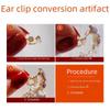 DIY Ear Clip Converter: Transform Ear Studs To Spiral Clips Without Piercing
