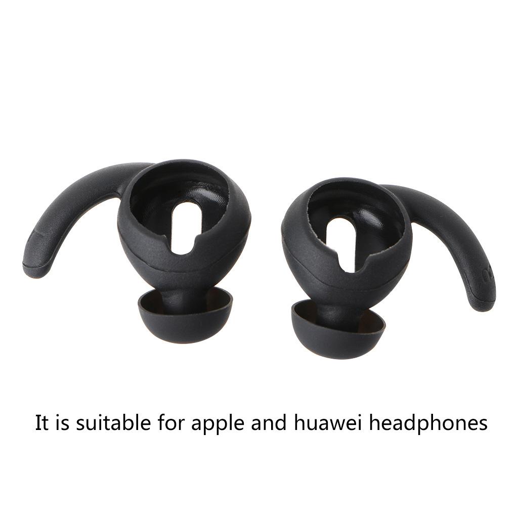 Elasticity Anti-noise Ear Caps Earplugs Ear Hooks Comppatible with for Apple Phone  Headset Audio Spare Parts
