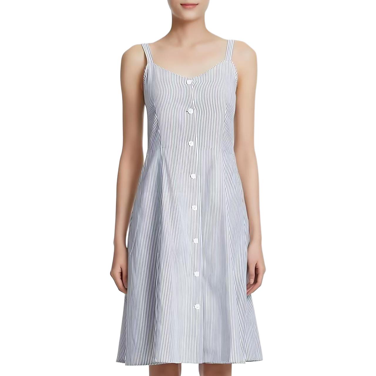 

Calvin Klein Полосатое Однотонное Модное Универсальное Платье-Камисоль Женские платья J211638 S