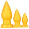 Golden Pine Cone Butt Plug Masturbation Stick Backyard Butt Plug Sex Toys Backyard Big Butt Plug