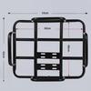 Rear Grille Loading Food Delivery Box Rack Black Freight Rack  For Motorcycle Electric Bicycle