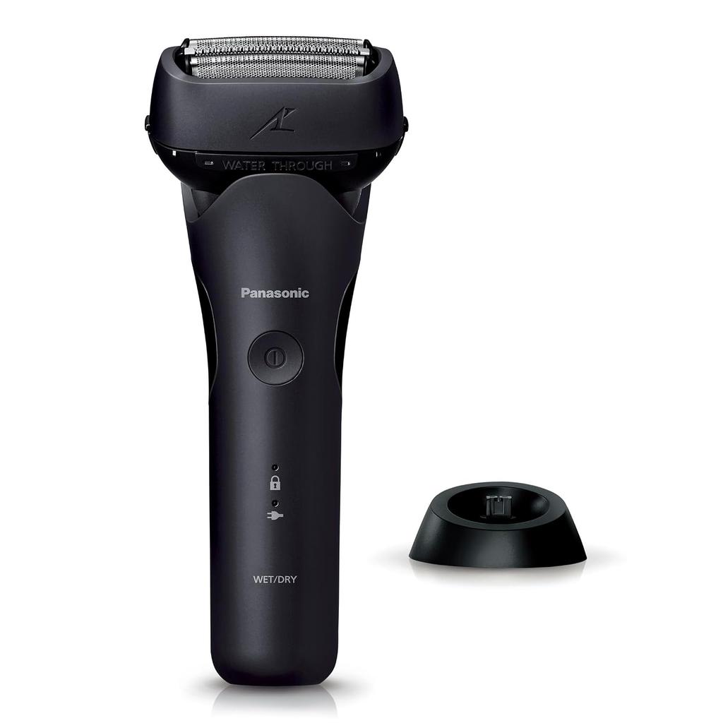 Panasonic Shaver Lambda Dash 3-Blade Electric Razor Mens Close-Fitting Swing Head ES-L340W-K Black