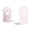 Metal Bookends Cartoon Cat Claw Decorative   Desk Magazine Book Ends for Home School  